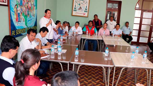 Gobernador y ronderos acuerdan reiniciar trabajos del Proyecto Alto Piura