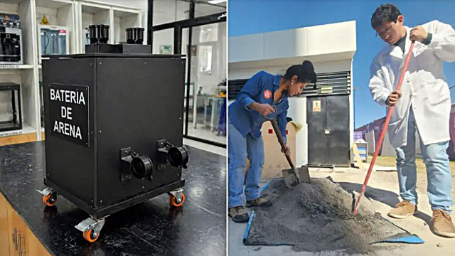 Batería de arena: invento peruano para calentar viviendas en zonas de heladas